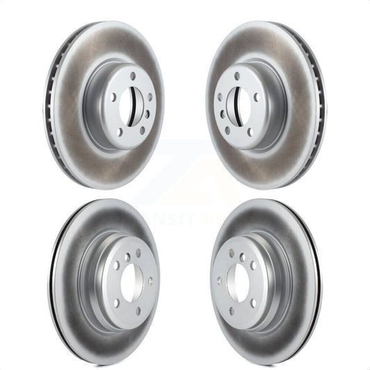 [Avant + Arrière] Kit de disque (revêtu) de frein pour BMW 435i 428i xDrive 335i 340i 430i Gran Coupe GT 440i ActiveHybrid 3 KG-101207 par Genius