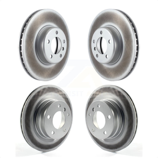 [Avant + Arrière] Kit de disque (revêtu) de frein pour 2017 BMW 328d avec 340mm Diameter Rotor KG-101209 par Genius