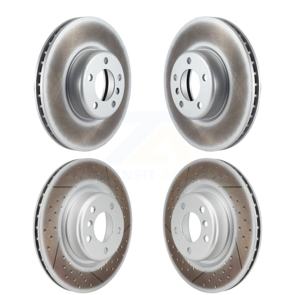 [Avant + Arrière] Kit de disque (revêtu) de frein pour BMW 428i 328i 320i xDrive 228i M235i Gran Coupe M240i KG-101211