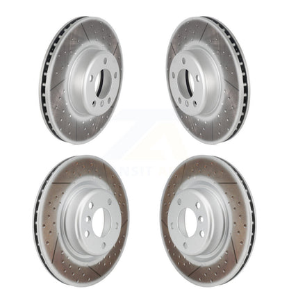 [Avant + Arrière] Kit de disque (revêtu) de frein pour BMW 428i 328i 320i xDrive 228i M235i Gran Coupe M240i KG-101217