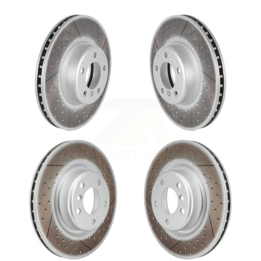 [Avant + Arrière] Kit de disque (revêtu) de frein pour BMW 428i 328i 320i xDrive 228i M235i Gran Coupe M240i KG-101217