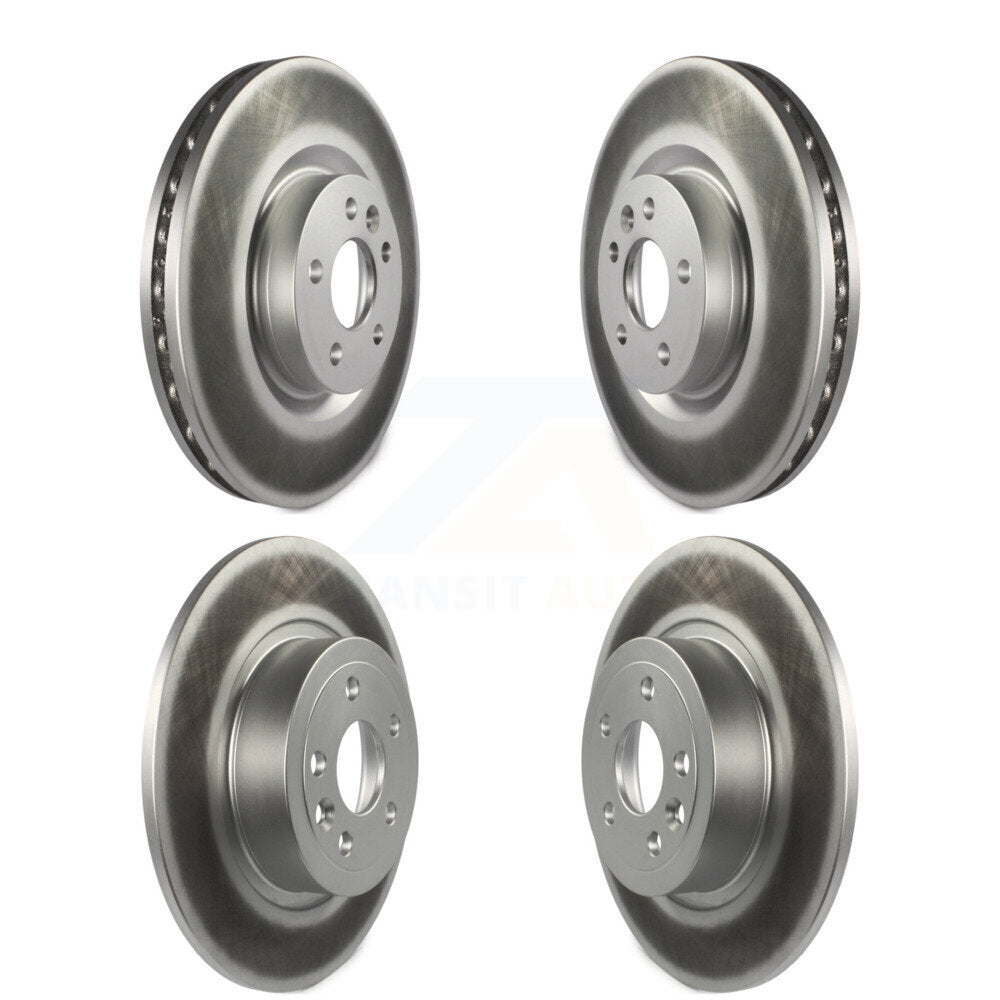 [Avant + Arrière] Kit de disque (revêtu) de frein pour 2016-2019 Land Rover Range Evoque avec 325mm Diameter Rotor KG-101221