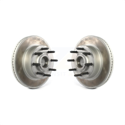 [Avant] Kit d'ensemble disque (revêtu) de frein à disque (revêtu) et moyeu pour Ford F-250 Super Duty F-350 KG-101223 par Genius