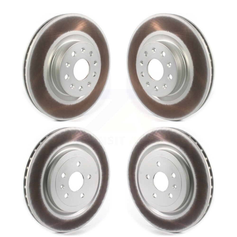 [Avant + Arrière] Kit de disque (revêtu) de frein pour 2017-2019 Chevrolet Camaro Cadillac CTS KG-101229
