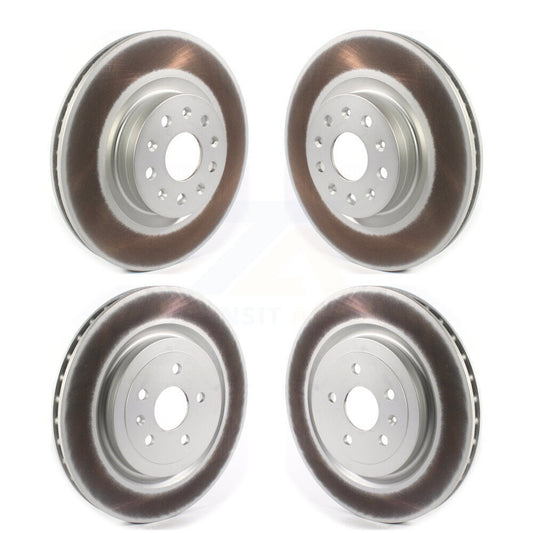 [Avant + Arrière] Kit de disque (revêtu) de frein pour 2017-2019 Chevrolet Camaro Cadillac CTS KG-101229
