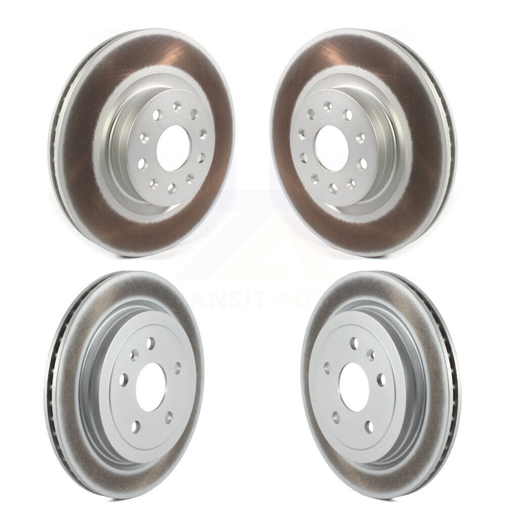 [Avant + Arrière] Kit de disque (revêtu) de frein pour Cadillac CTS KG-101230
