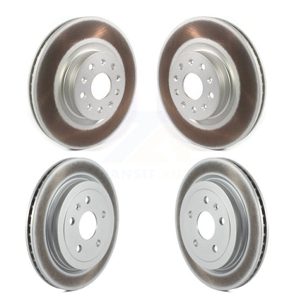 [Avant + Arrière] Kit de disque (revêtu) de frein pour Cadillac CTS KG-101230