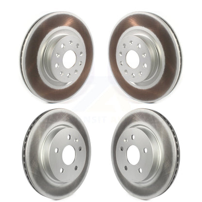 [Avant + Arrière] Kit de disque (revêtu) de frein pour Cadillac CT6 Chevrolet CT5 Camaro KG-101231