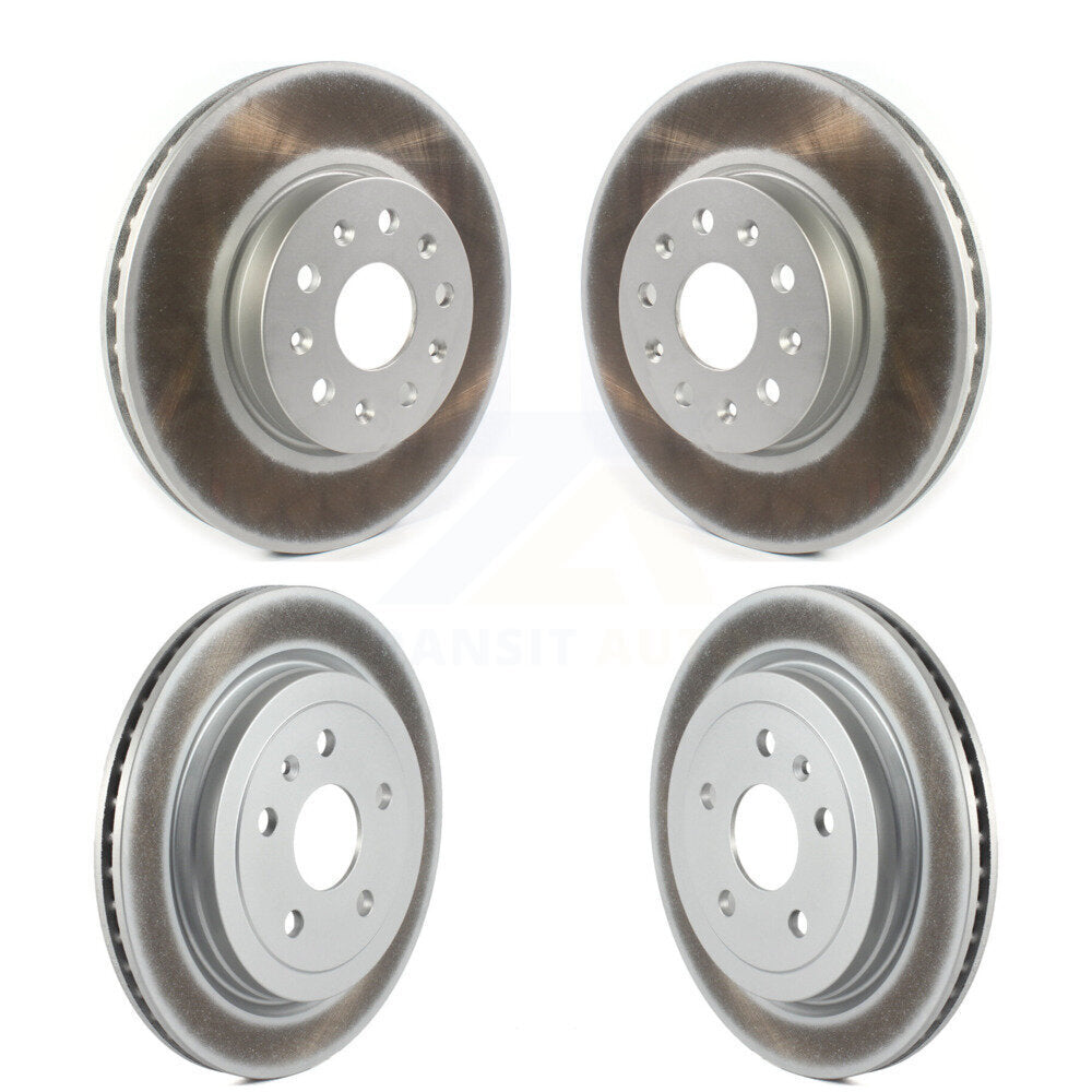 [Avant + Arrière] Kit de disque (revêtu) de frein pour Cadillac CTS KG-101232