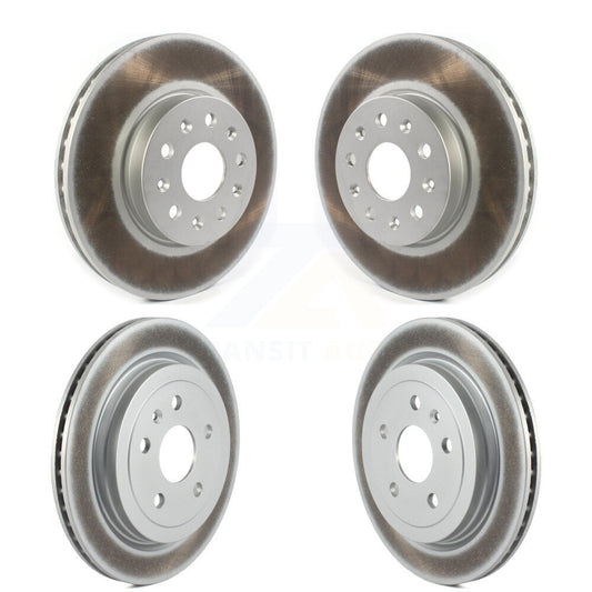 [Avant + Arrière] Kit de disque (revêtu) de frein pour Cadillac CTS KG-101232