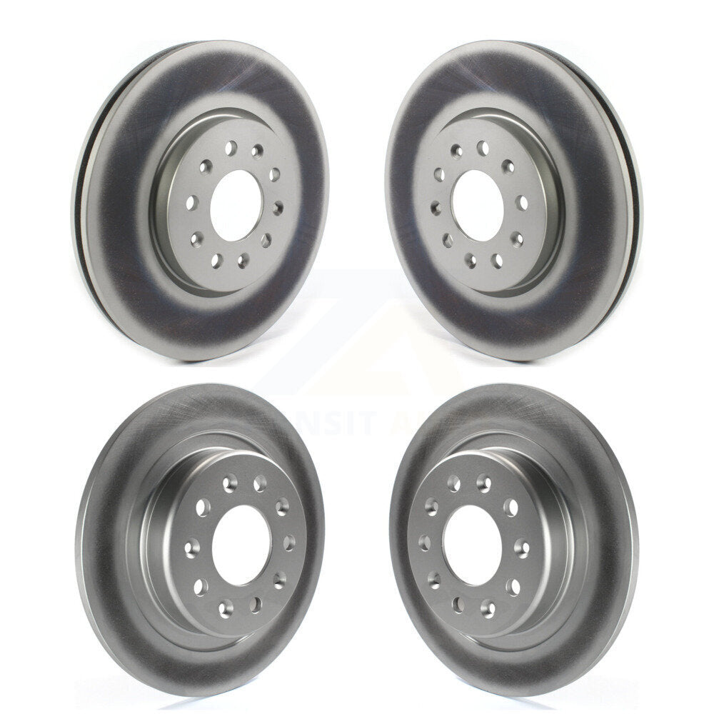 [Avant + Arrière] Kit de disque (revêtu) de frein pour Chevrolet Equinox GMC Terrain Buick Envision LaCrosse KG-101234