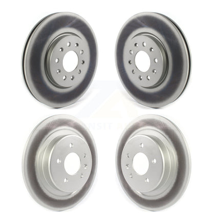 [Avant + Arrière] Kit de disque (revêtu) de frein pour 2016-2018 Buick Envision avec 315mm Diameter Rotor KG-101235