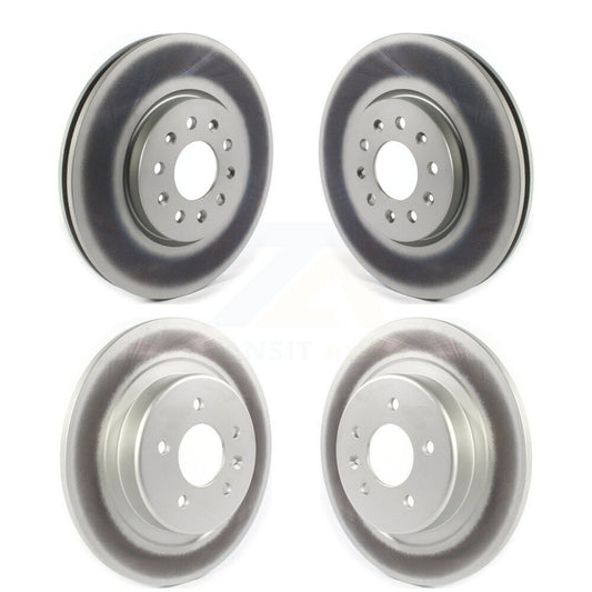 [Avant + Arrière] Kit de disque (revêtu) de frein pour 2016-2018 Buick Envision avec 315mm Diameter Rotor KG-101235