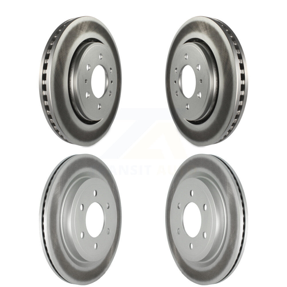 [Avant + Arrière] Kit de disque (revêtu) de frein pour Ford F-150 Expedition Lincoln Navigator KG-101239
