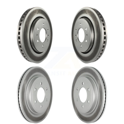 [Avant + Arrière] Kit de disque (revêtu) de frein pour Ford F-150 Expedition Lincoln Navigator KG-101239
