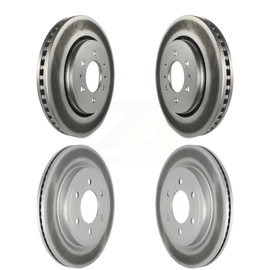 [Avant + Arrière] Kit de disque (revêtu) de frein pour Ford F-150 Expedition Lincoln Navigator KG-101239