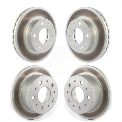 [Avant + Arrière] Kit de disque (revêtu) de frein pour Ram ProMaster 1500 2500 3500 KG-101245 par Genius