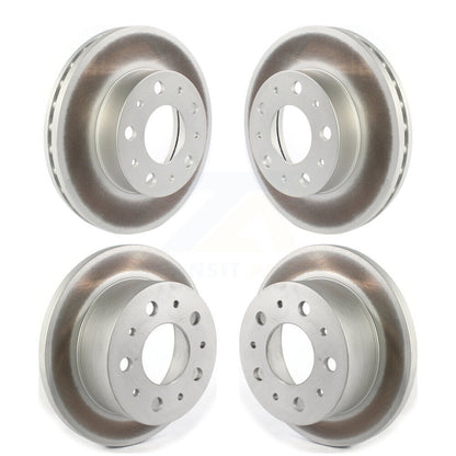 [Avant + Arrière] Kit de disque (revêtu) de frein pour Ram ProMaster 1500 2500 3500 KG-101245