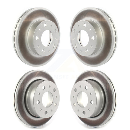 [Avant + Arrière] Kit de disque (revêtu) de frein pour Ram ProMaster 1500 2500 3500 KG-101246