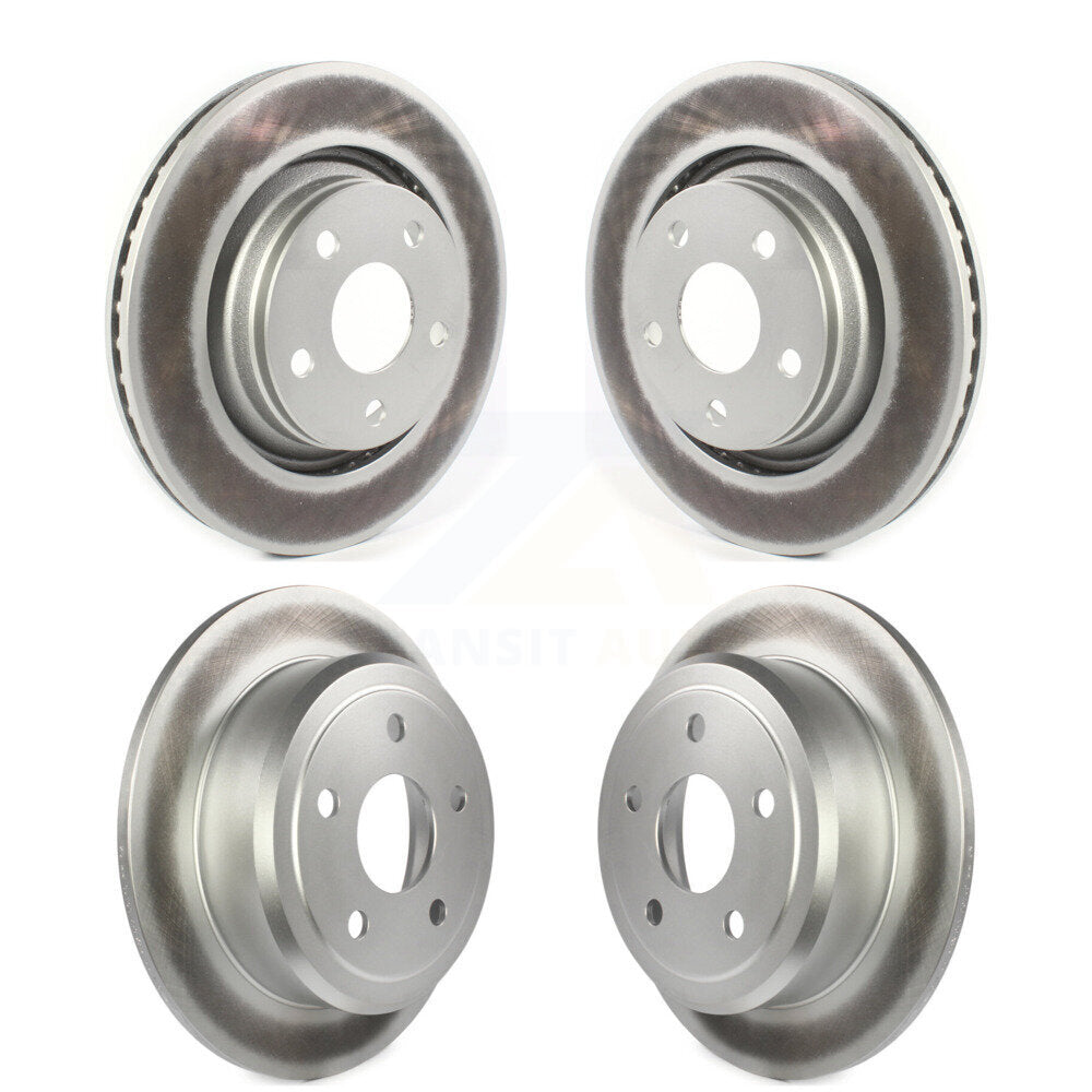 [Avant + Arrière] Kit de disque (revêtu) de frein pour Jeep Wrangler JK avec 332mm Diameter Rotor KG-101247