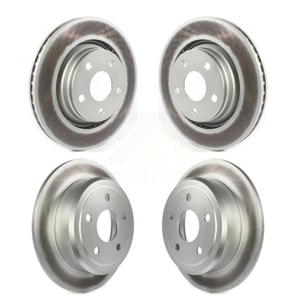[Avant + Arrière] Kit de disque (revêtu) de frein pour Jeep Wrangler JK avec 332mm Diameter Rotor KG-101247