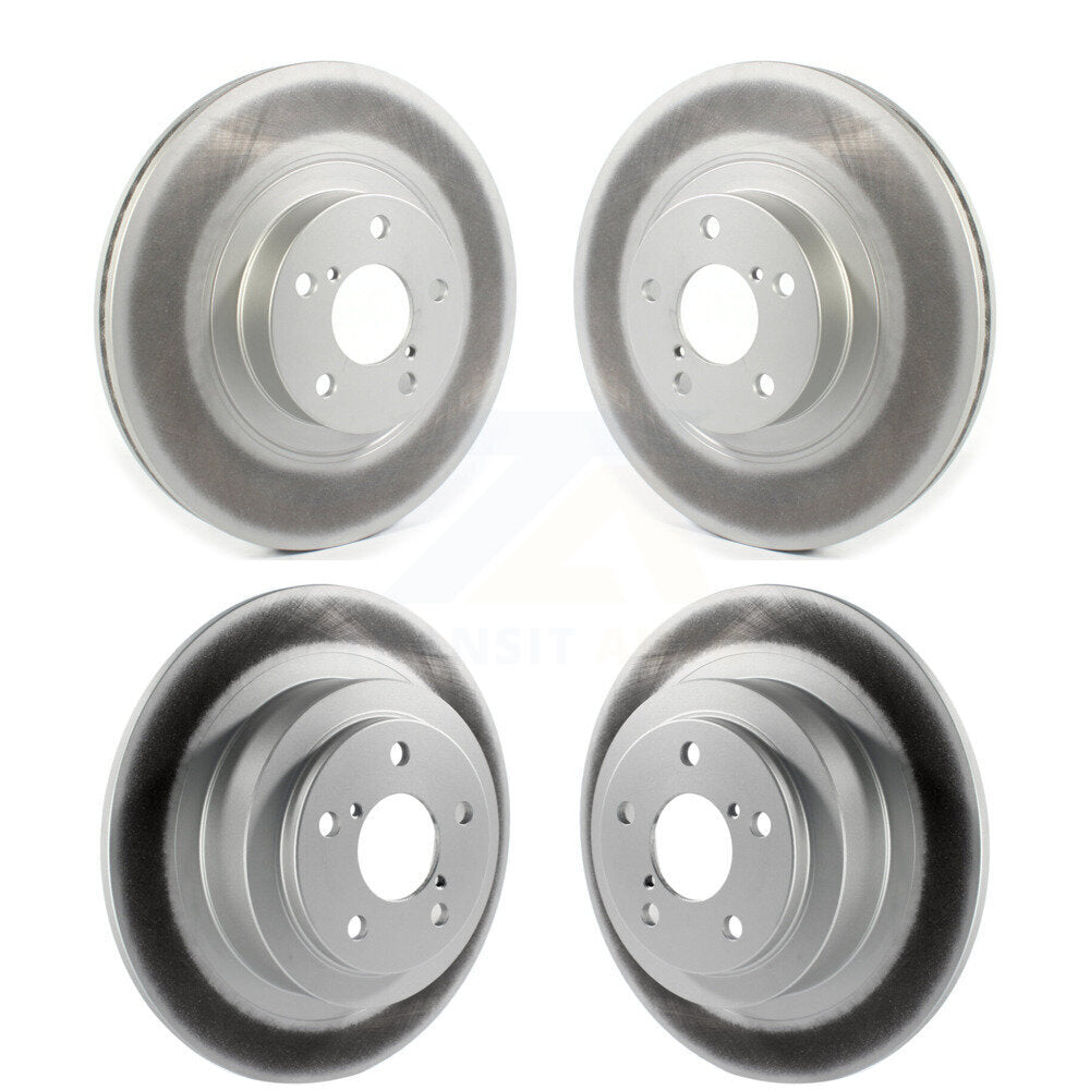 [Avant + Arrière] Kit de disque (revêtu) de frein pour 2005-2006 Subaru Baja Turbocharged avec 292mm Diameter Rotor KG-101250