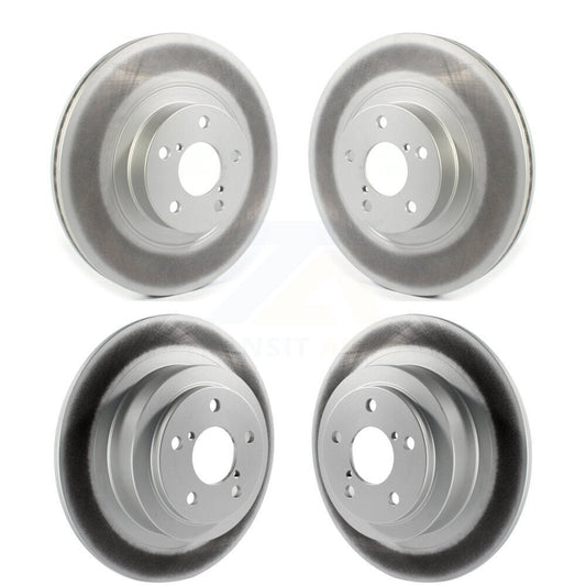 [Avant + Arrière] Kit de disque (revêtu) de frein pour 2005-2006 Subaru Baja Turbocharged avec 292mm Diameter Rotor KG-101250