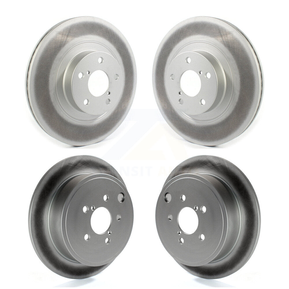 [Avant + Arrière] Kit de disque (revêtu) de frein pour Subaru Outback Impreza Forester Legacy KG-101253