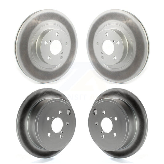 [Avant + Arrière] Kit de disque (revêtu) de frein pour Subaru Outback Impreza Forester Legacy KG-101253