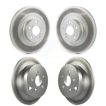 [Avant + Arrière] Kit de disque (revêtu) de frein pour Subaru Forester XV Crosstrek avec 292mm Diameter Rotor KG-101255