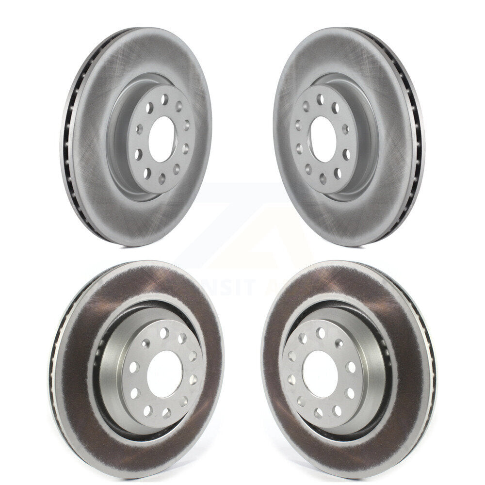 [Avant + Arrière] Kit de disque (revêtu) de frein pour Volkswagen CC Passat KG-101257