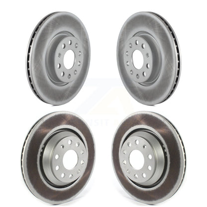 [Avant + Arrière] Kit de disque (revêtu) de frein pour Volkswagen CC Passat KG-101257