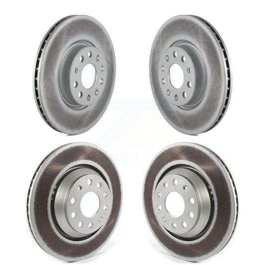 [Avant + Arrière] Kit de disque (revêtu) de frein pour Volkswagen CC Passat KG-101257