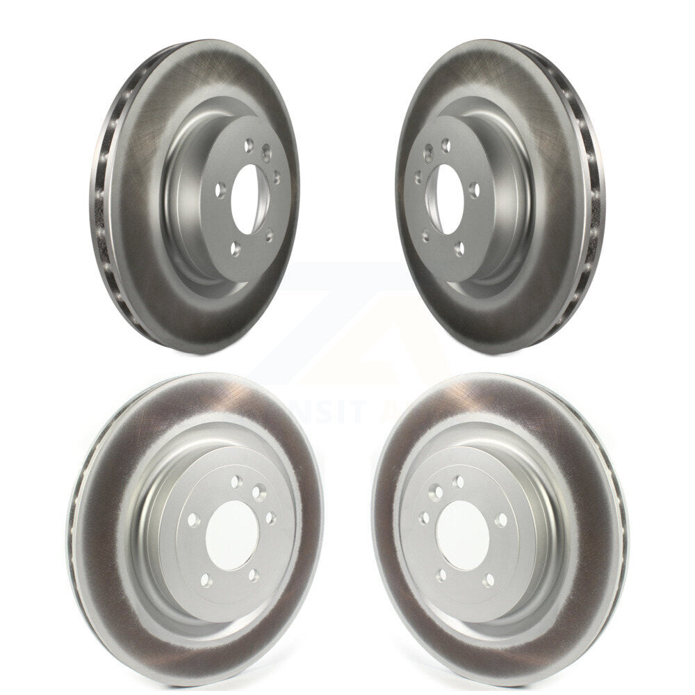 [Avant + Arrière] Kit de disque (revêtu) de frein pour 2017 Land Rover Range Sport HSE SE avec GAS engine KG-101259