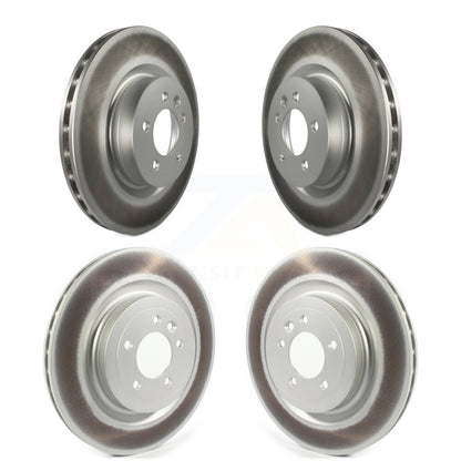[Avant + Arrière] Kit de disque (revêtu) de frein pour 2017 Land Rover Range Sport HSE SE avec GAS engine KG-101259