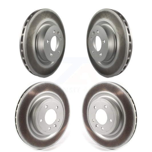 [Avant + Arrière] Kit de disque (revêtu) de frein pour Land Rover Range Sport Discovery KG-101260