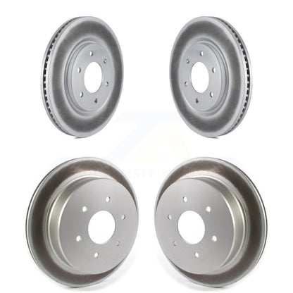 [Avant + Arrière] Kit de disque (revêtu) de frein pour 2017-2023 Nissan TITAN KG-101262