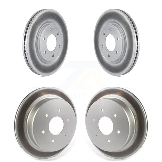[Avant + Arrière] Kit de disque (revêtu) de frein pour 2017-2023 Nissan TITAN KG-101262
