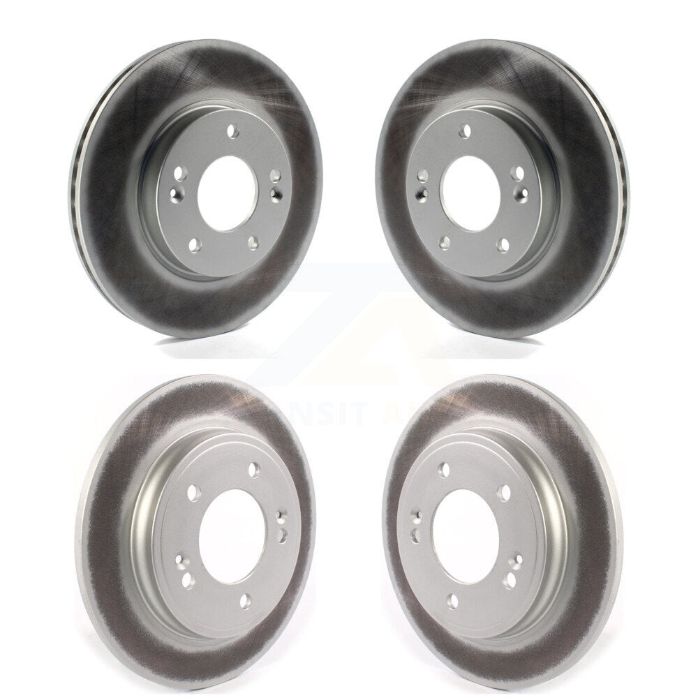 [Avant + Arrière] Kit de disque (revêtu) de frein pour 2019-2021 Hyundai Veloster Naturally Aspirated KG-101267
