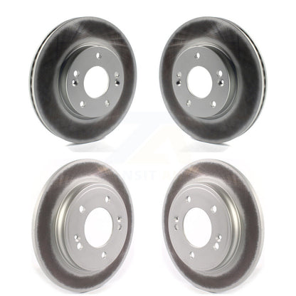 [Avant + Arrière] Kit de disque (revêtu) de frein pour 2019-2021 Hyundai Veloster Naturally Aspirated KG-101267