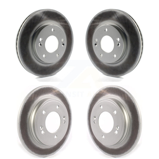 [Avant + Arrière] Kit de disque (revêtu) de frein pour 2019-2021 Hyundai Veloster Naturally Aspirated KG-101267