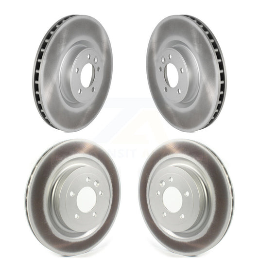 [Avant + Arrière] Kit de disque (revêtu) de frein pour Land Rover Range Sport Discovery KG-101268