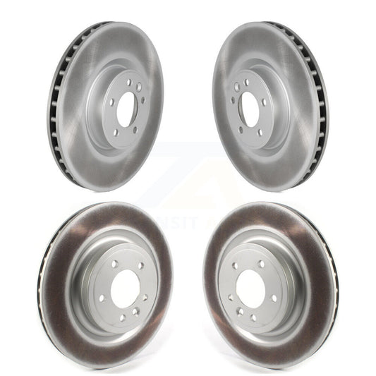 [Avant + Arrière] Kit de disque (revêtu) de frein pour Land Rover Range Sport KG-101269