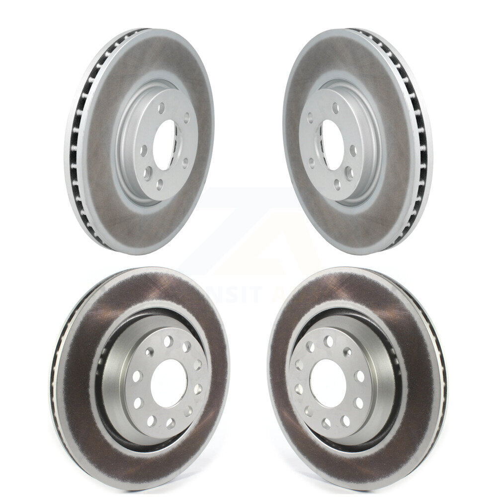 [Avant + Arrière] Kit de disque (revêtu) de frein pour Volkswagen CC Passat KG-101270