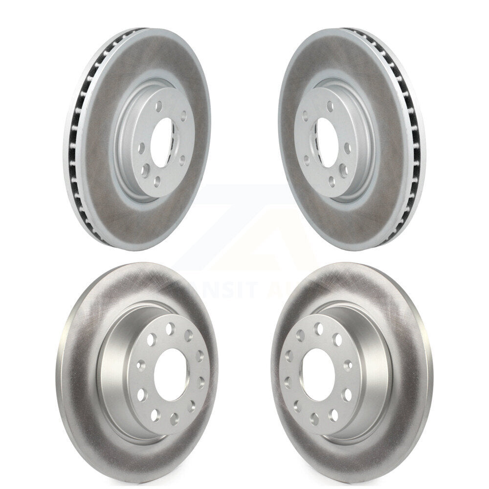 [Avant + Arrière] Kit de disque (revêtu) de frein pour Volkswagen CC avec 340mm Diameter Rotor KG-101271