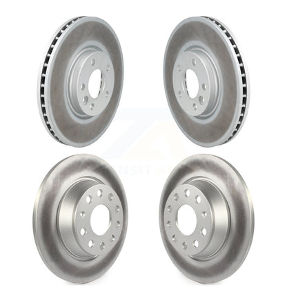 [Avant + Arrière] Kit de disque (revêtu) de frein pour Volkswagen CC avec 340mm Diameter Rotor KG-101271