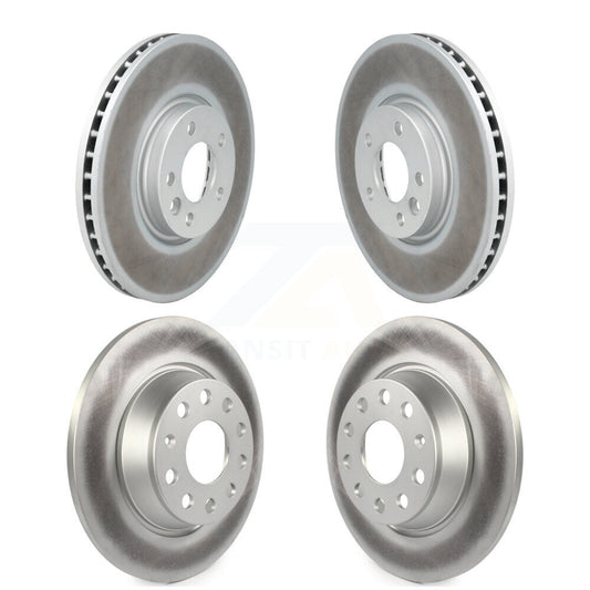 [Avant + Arrière] Kit de disque (revêtu) de frein pour Volkswagen CC avec 340mm Diameter Rotor KG-101271