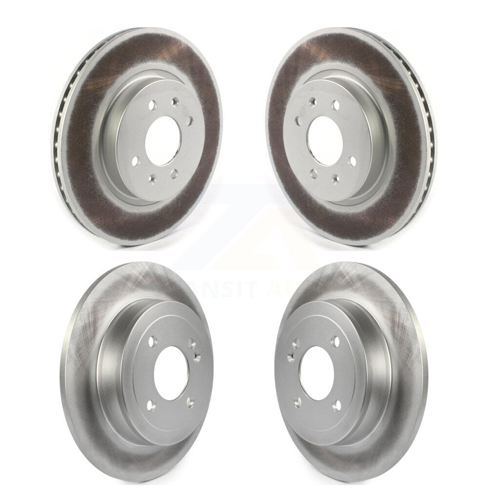 [Avant + Arrière] Kit de disque (revêtu) de frein pour Kia Rio Hyundai Accent KG-101272