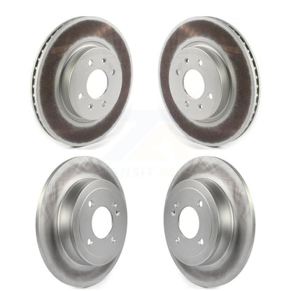 [Avant + Arrière] Kit de disque (revêtu) de frein pour Kia Rio Hyundai Accent KG-101272