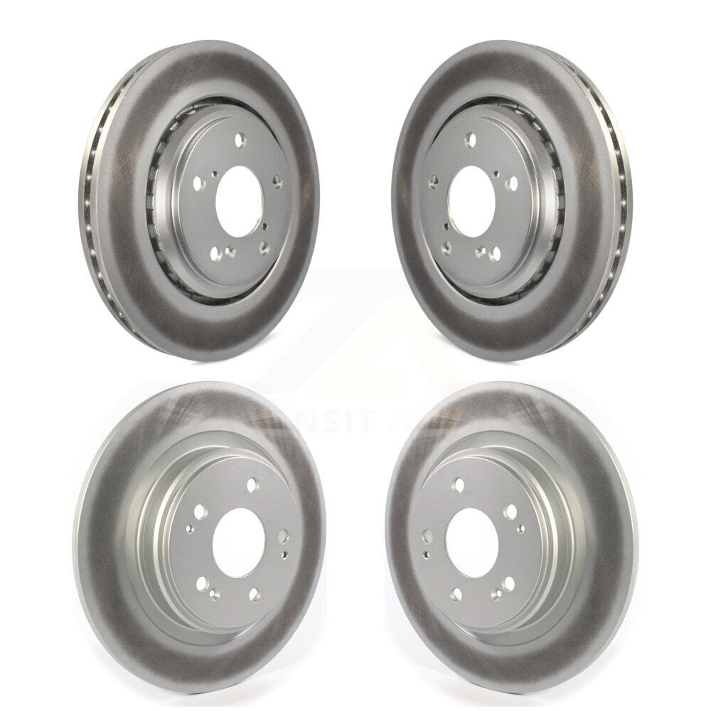 [Avant + Arrière] Kit de disque (revêtu) de frein pour Acura MDX KG-101274
